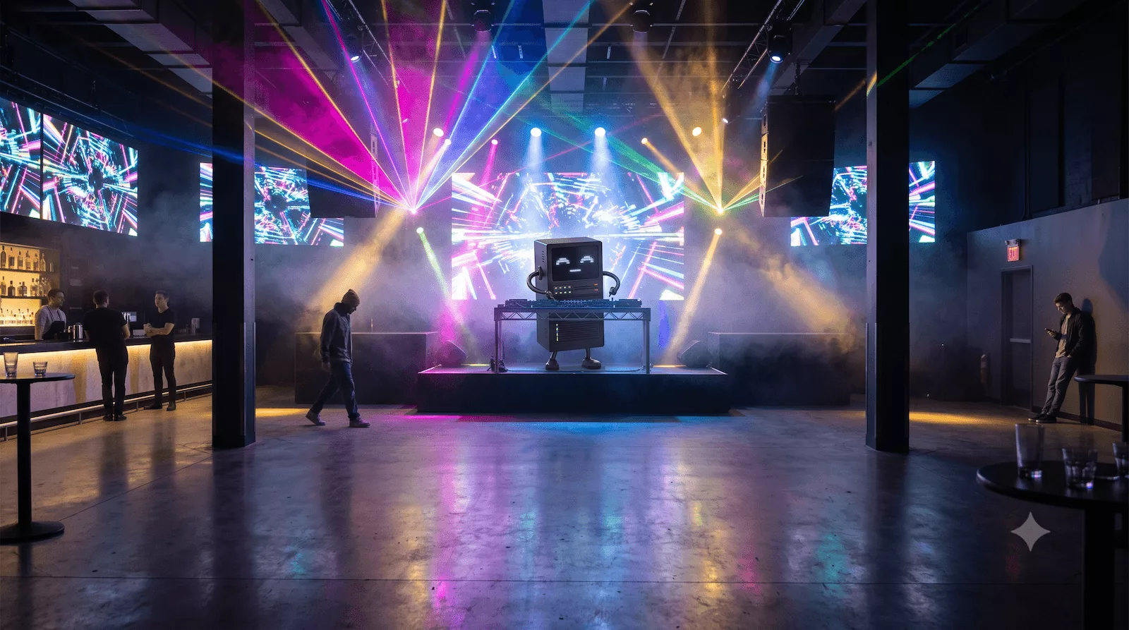 You are currently viewing AI killed the DJ. Or Did It? Are AI DJs the Future of the Club?